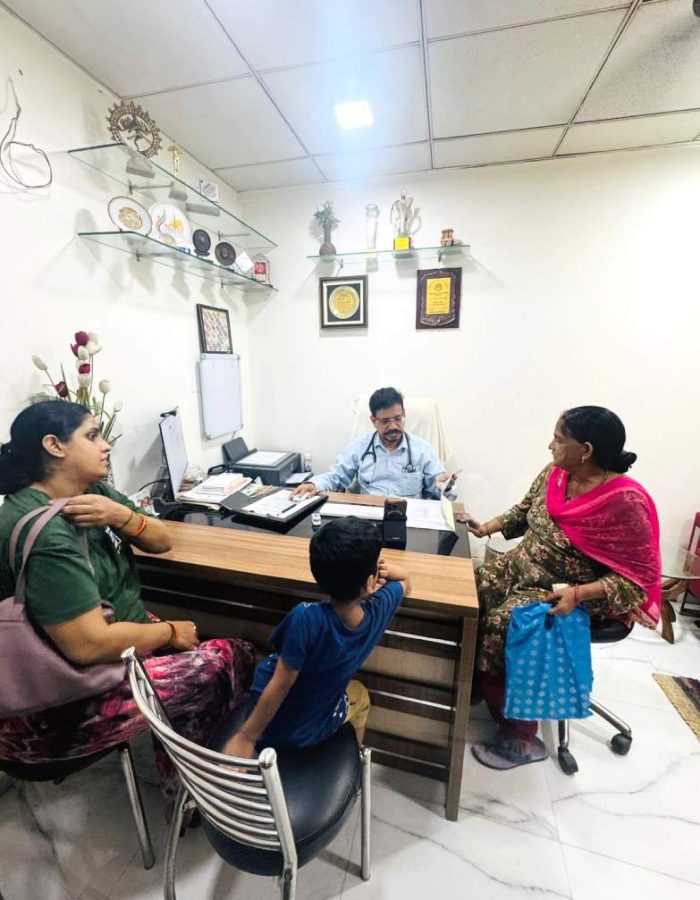 checkup at clinic